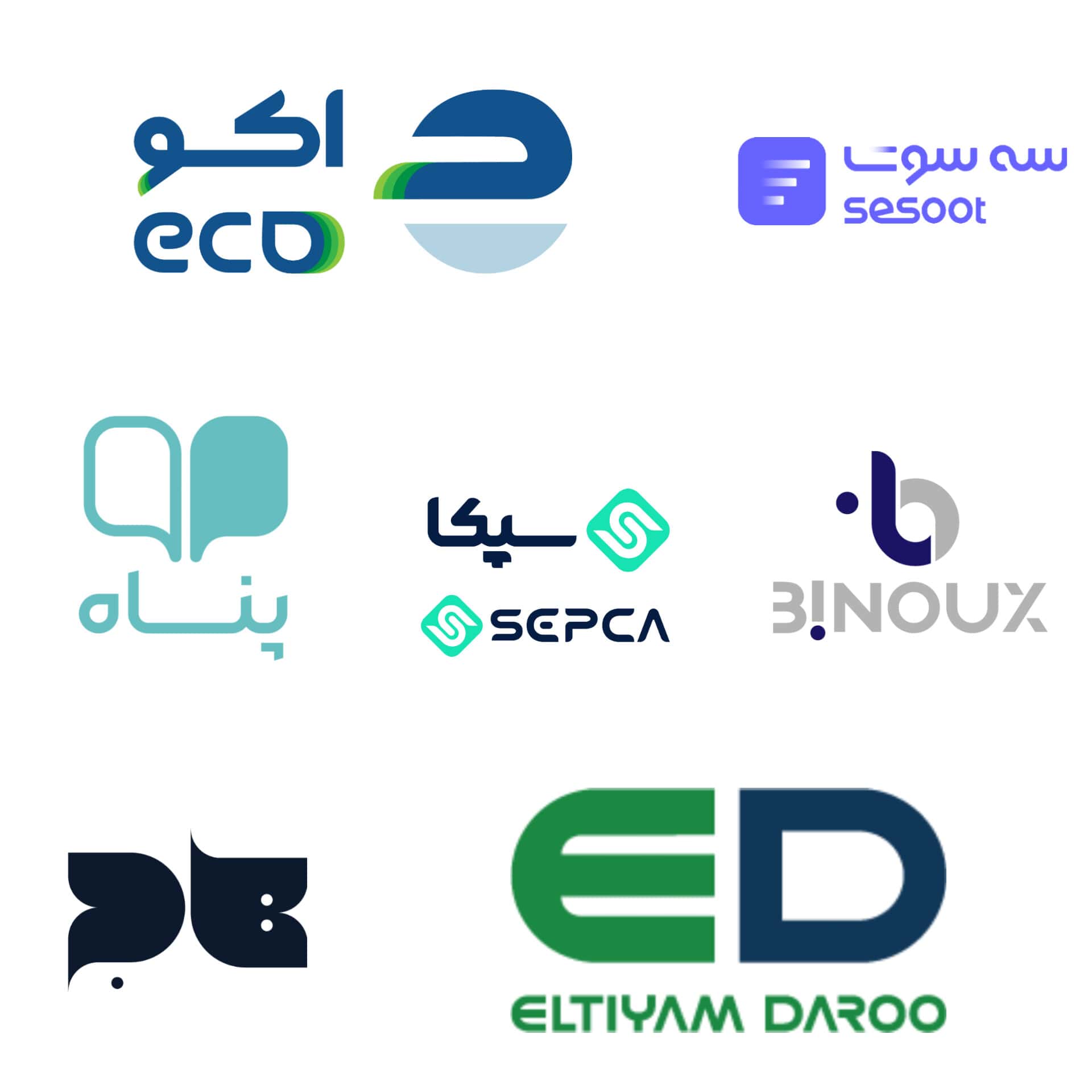 نمونه طراحی لوگو	